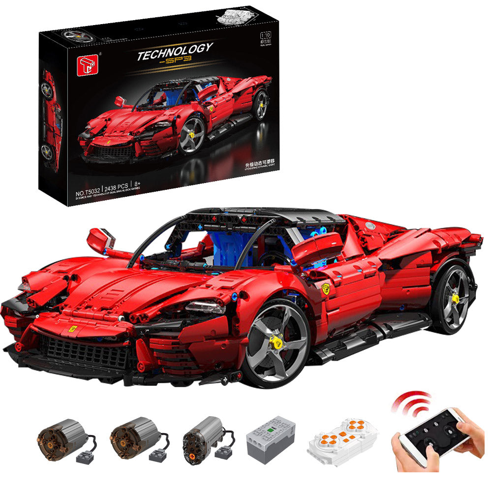 Ferrari Daytona SP3 Klemmbausteine Lego on sale Nachbau Vollständig