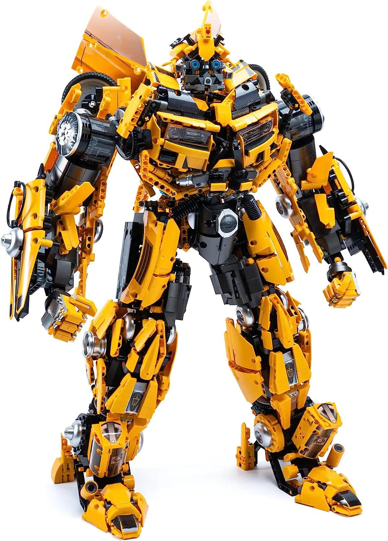Technik Bumblebee Modellbausatz, 5692 Teile Groß MOC Klemmbausteine Bumblebee Bauset, Kompatibel mit Lego Optimus Prime Bumblebee