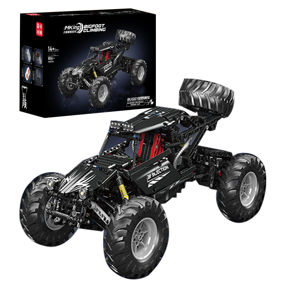 Technik Buggy Offroad Buggy Klemmbausteine Bausatz mit 3 Motor, 1016 Teile Groß MOC Buggy Bausteine, Realistische buggymodell-Sammlerstücke, Spielzeug Geschenke für Erwachsene