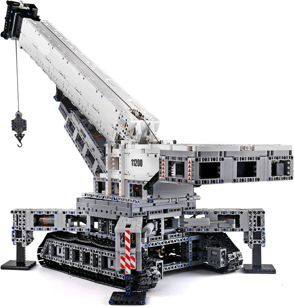 Technik Liebherr 11200 Kran mit 12 Motor, 4000 Teile, Technik Ferngesteuert Raupenkran LKW-Kran Kompatibel mit LEGO Technik