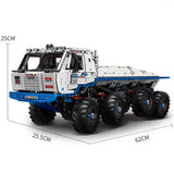 Technik Offroader TATRA LKW, 3640+ Teile Technik LKW mit 9 Motoren, Riesiges Modell Klemmbausteine Bauset Kompatibel mit LEGO Technik