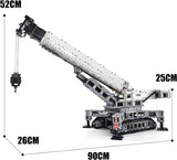 Technik Liebherr 11200 Kran mit 12 Motor, 4000 Teile, Technik Ferngesteuert Raupenkran LKW-Kran Kompatibel mit LEGO Technik