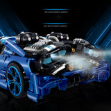 Technik Auto für Bugatti, 3800+ Teile Technik Auto Ferngesteuert Auto Motorisierte Sportwagen Modellbau Custom Bausteine Kompatibel mit Lego Technik Auto