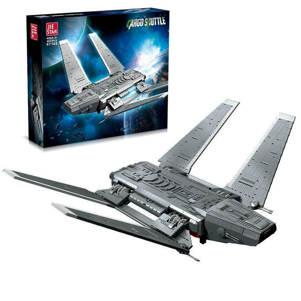 Cargo Shuttle fur Lego Star wars, 4533 Teile Raumschiff Modell Klemmbausteine Bauset Kompatibel mit Lego Star Wars