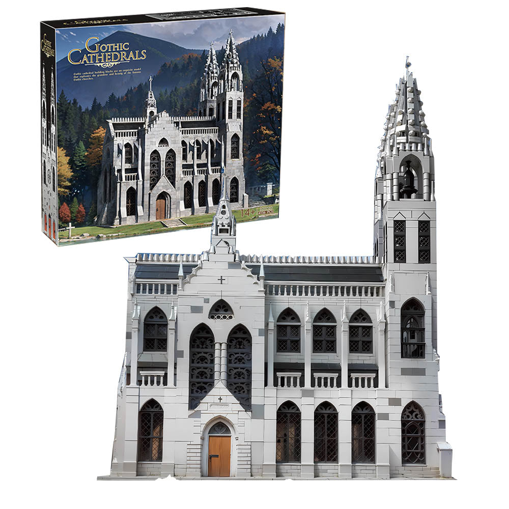 Mittelalterliche Burg für Gothic Cathedrals, 4136+ TeiIe Castles Modular Haus Klemmbausteine Mittelalterliches Schloss ModeII groß ModeIbau für Gothic Cathedral 33920