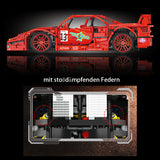 Technik Auto für Ferrari F40, 2688 Teile Technik Sportwagen Ferngesteuert Modell Klemmbausteine Bauset Kompatibel mit Lego Technik Auto