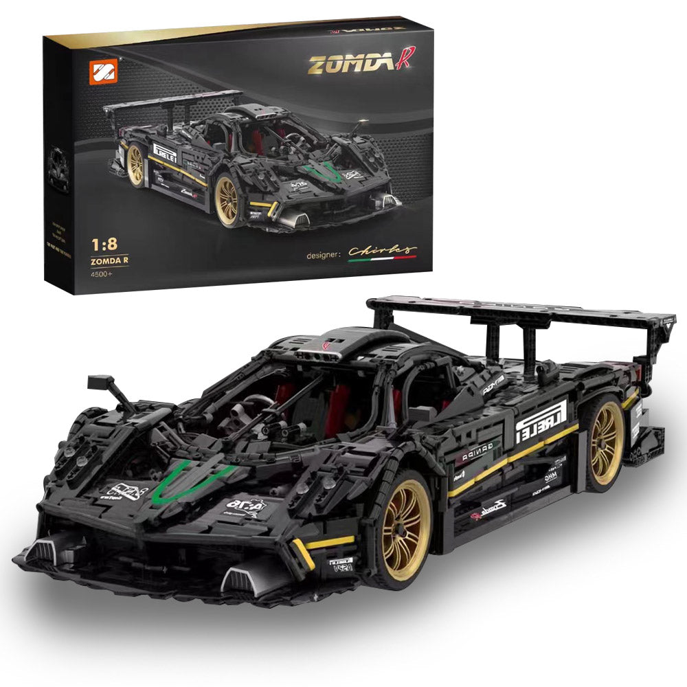 Technik Auto für Pagani Zonda R, 4500+ Teile Technik Auto Technik Sportwagen Modellbau Custom Bausteine Kompatibel mit Lego Technik Auto