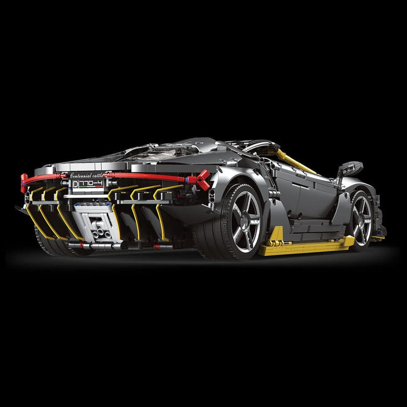 Technic Lamborghini Centenario, 3874 Klemmbausteine 1:8 Sportwagen Modell Technik Bausteine Kompatibel mit Lego Technik
