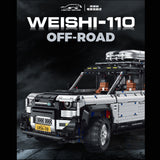 Technik Auto Land Rover Defender 110, 5260 Teile+ Technik Offroader 110 CIassic Bauset, Technik 10620