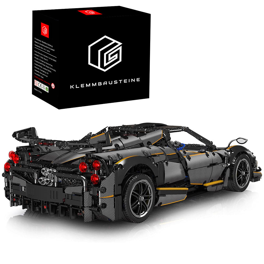 Technik Auto für Pagani Huayra Supercar, 4800+ Teile Technik Auto Klassischer Supercar, Technik Auto Bausatz Kompatibel mit Lego Technik Supercar