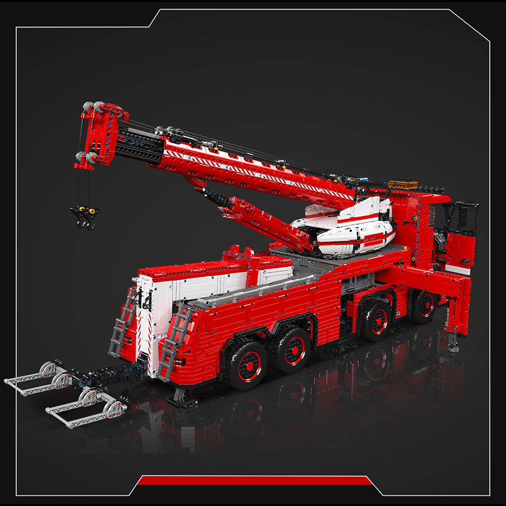 Technik Kranwagen Riesiges Kran Mit 19 M0T0R, 10960+ Teile Technik Kran Ferngesteuert, Technic Kran LKW Modell Bauset Kompatibel mit Lego Technik LKW