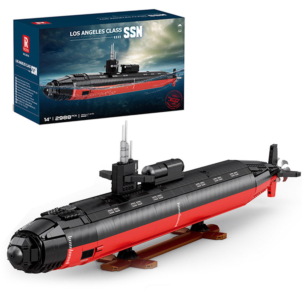 Technik U-Boot groß 87,5cm, 2980+ Teile Militar U-Boot Groß MOC U-Boot Kompatibel mit Technik U-Boot Modell