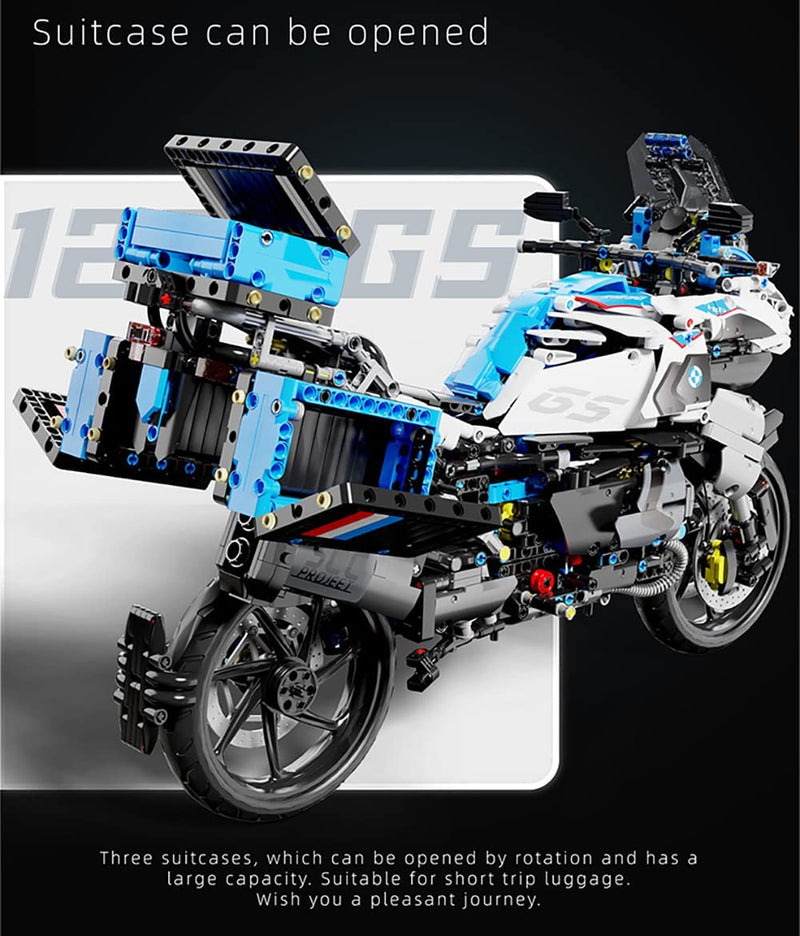 Technik Motorrad für BMW R 1250GS Modell, 2369 Teile Technic Motorrad –
