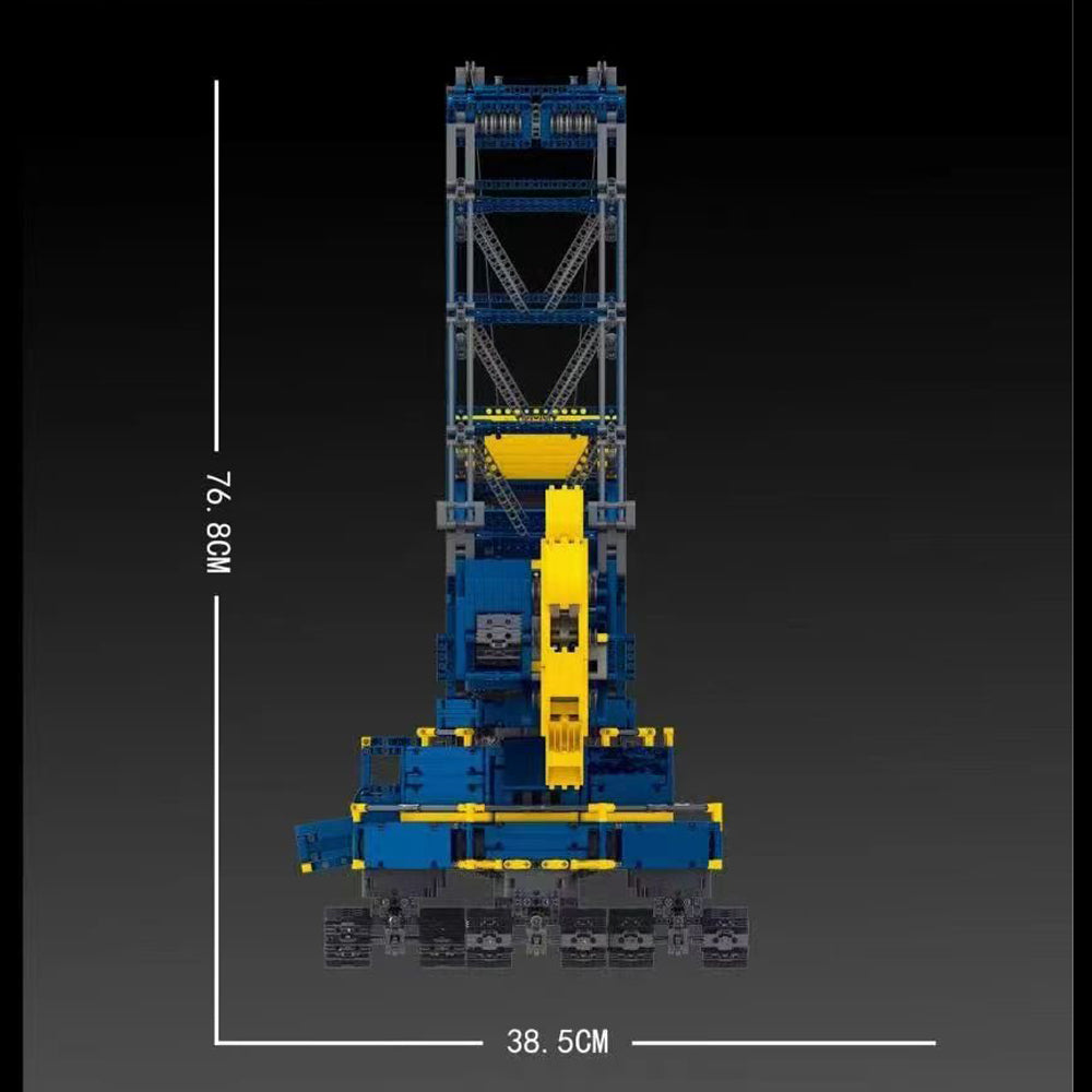 Technik Schaufelradbagger Modell, 4588 Teile Technik Ferngesteuert Raupen Bagger mit Motoren Bauset Kompatibel mit Lego Technik