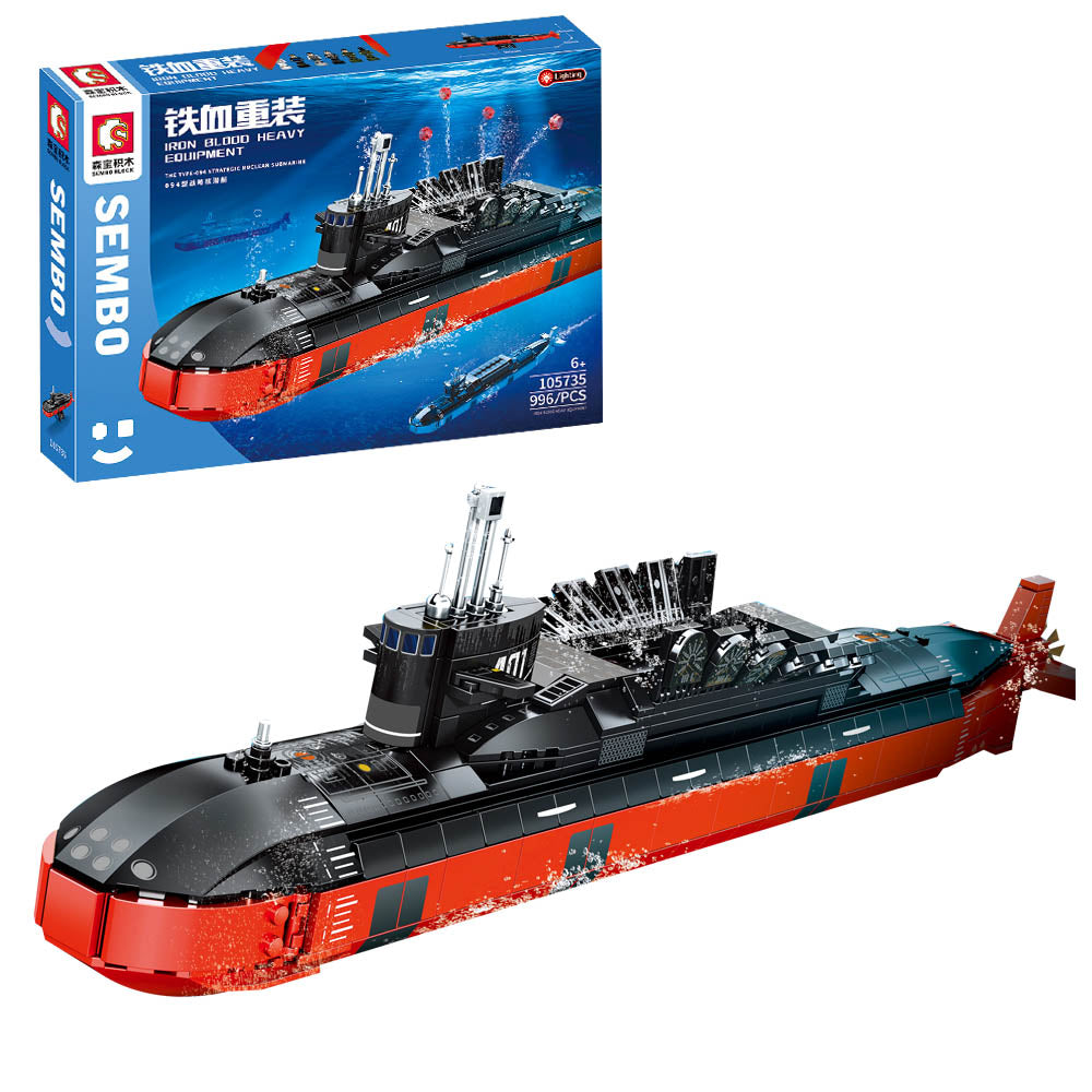 Technik Unterseeboot Modell, Technik 105735 Technik U-Boot Modelbau Kompatibel mit Lego Technik - 996 Teile