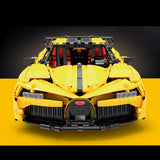 Technik Auto für Bugatti, Technik Ferngesteuert Auto Technik Rennwagen mit Motoren Bauset Kompatibel mit Lego Technik (2003 Teile)