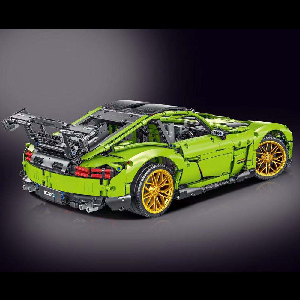 Technik Benz AMG GTR, 2898 Teile Technik Sportwagen Motorisierte Modell, Technik Ferngesteuert Auto Custom Bausteine Kompatibel mit Lego Technik