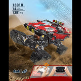 Technik Buggy mit Motoren, App-Kontroller, 1381 Teile Technik Ferngesteuert Auto 4x4 Offroader Modell Bausatz Kompatibel mit Lego Technik