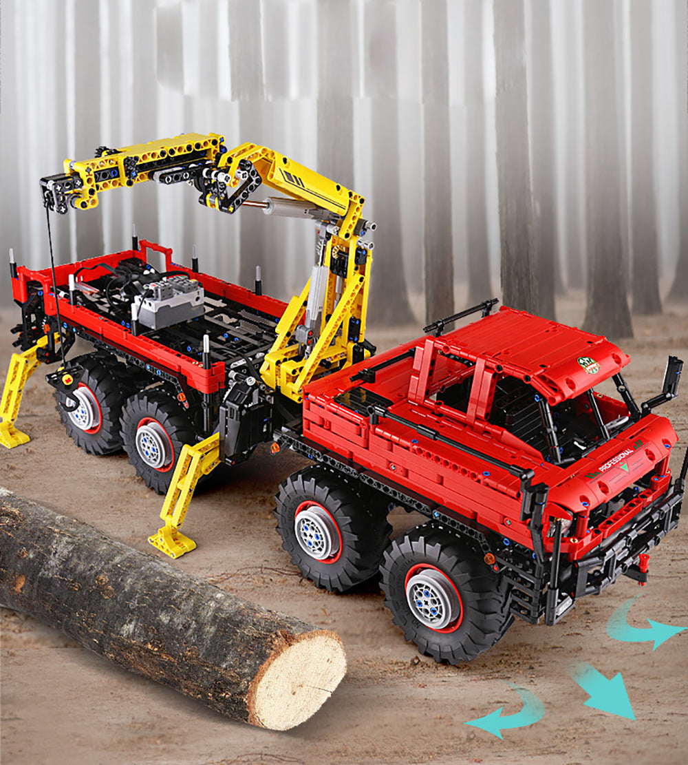 Technik Offroad LKW 8X8, Technic Ferngesteuert LKW Mit Kran Modell