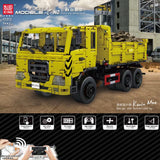 Technik LKW, 3206 Teile Technik Pneumatik Truck, Technic Ferngesteuert Auto mit 4 Motoren Bausatz Kompatibel mit Lego Technik