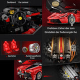 Technik LaFerrari, Technik Supersportwagen, Technik Auto Bausteine Modell, 4739 Teile Technik Modell Bauset Kompatibel mit Lego Technik Auto