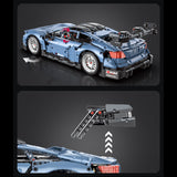 Technik Auto für BMW M4 Competition, 2280 Teile Technik Supercar Technik Auto Ferngesteuert Modell, Technik Sportwagen Modell Kompatibel mit Lego Technik