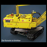 Technik Raupenkran Modell, 1205 Teile Technik Kran Ferngesteuert mit 5 Motoren Custom Bausteine Kompatibel mit Lego Technik