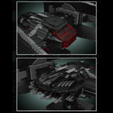 Kylo Ren's Tie Fighter Raumschiff für Lego Star Wars, 3758 Teile Groß Tie Fighter Mit Flügeln Modell Raumschiff Modellbau Set Kompatibel mit Lego Star Wars