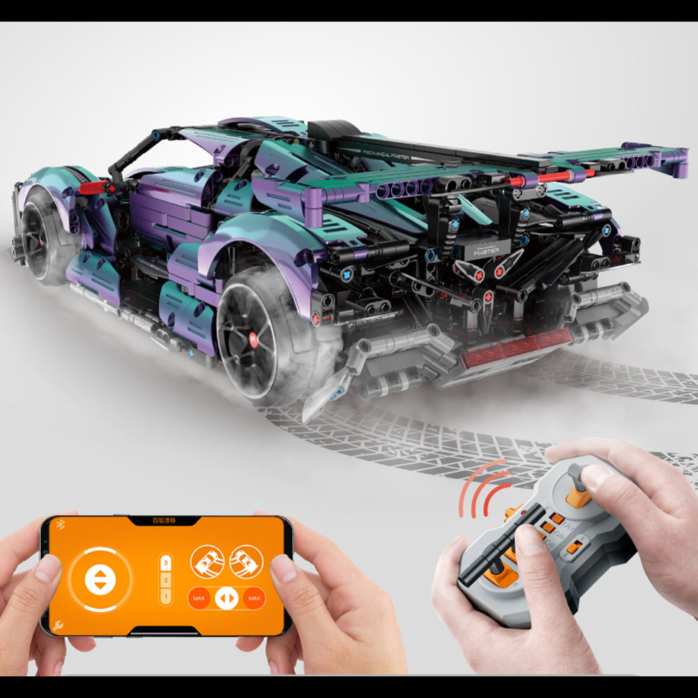 Technik Auto für Apollo IE, 2443 Teile Technik Sportwagen Technic Supercar Technik Auto Bauset Kompatibel mit Lego Technik Auto