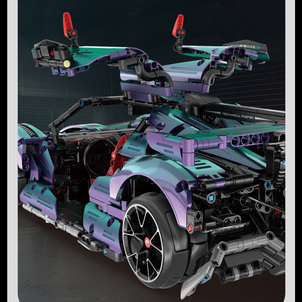 Technik Auto für Apollo IE, 2443 Teile Technik Sportwagen Technic Supercar Technik Auto Bauset Kompatibel mit Lego Technik Auto