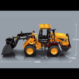 Technik Bulldozer Modell, Sembo712016, Technic Bulldozer ab 7 Kompatibel mit Lego Technik Bulldozer