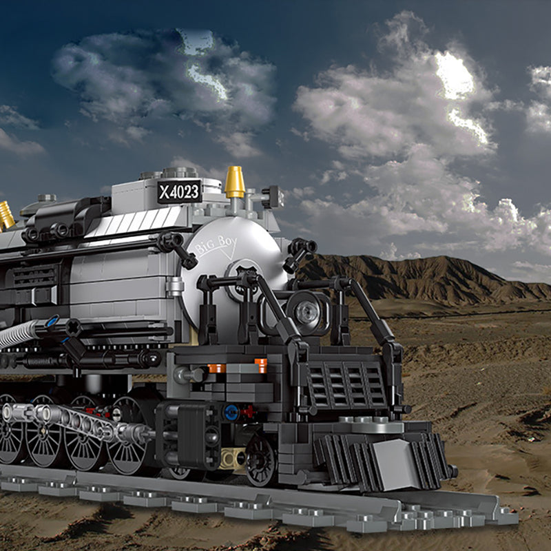 Technik Zug Lokomotive Modell, 1608 Teile Technik Dampflokomotive Technik Zug Schienen Custom Bausteine Kompatibel mit Lego Technik
